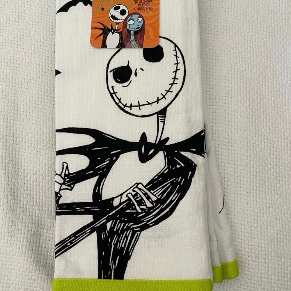 Halloween Disney The Nightmare Before Christmas Kitchen Towels, Set of 3